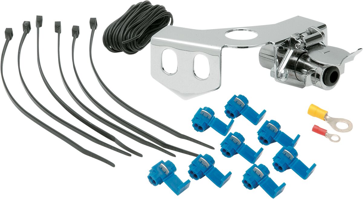 Drag Specialties Ball Mount Trailer Hitch Receptacle Kit