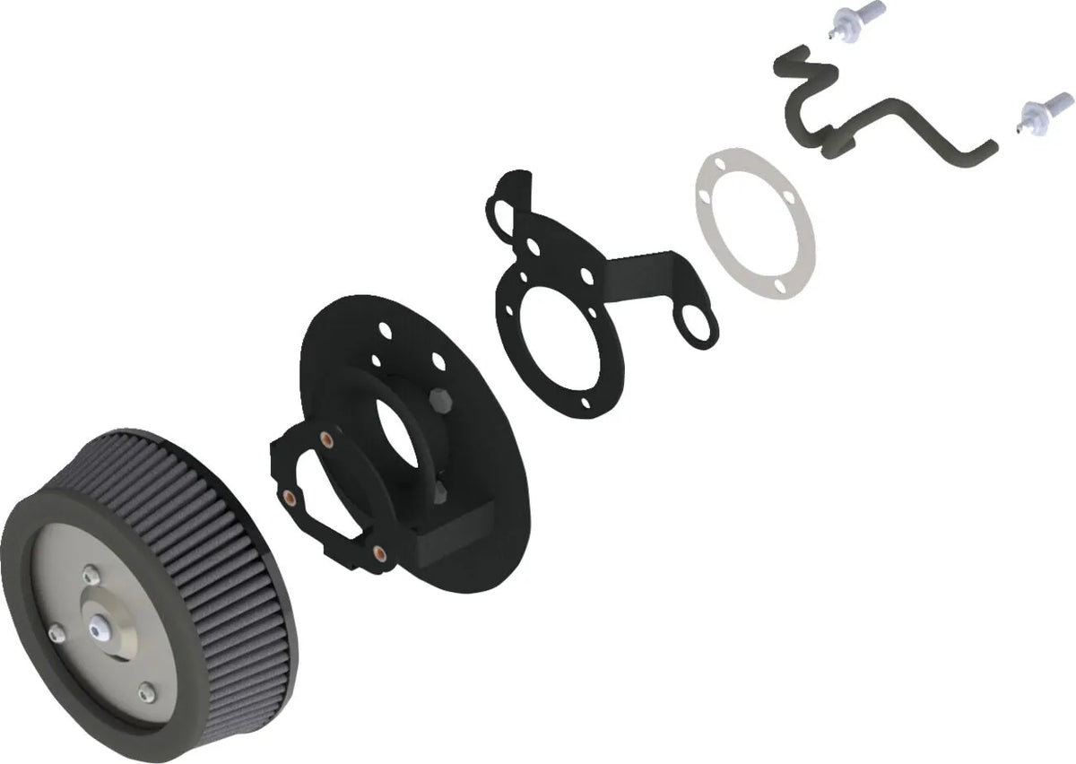 Vance & Hines VO2 Naked Air Intake - Dyna