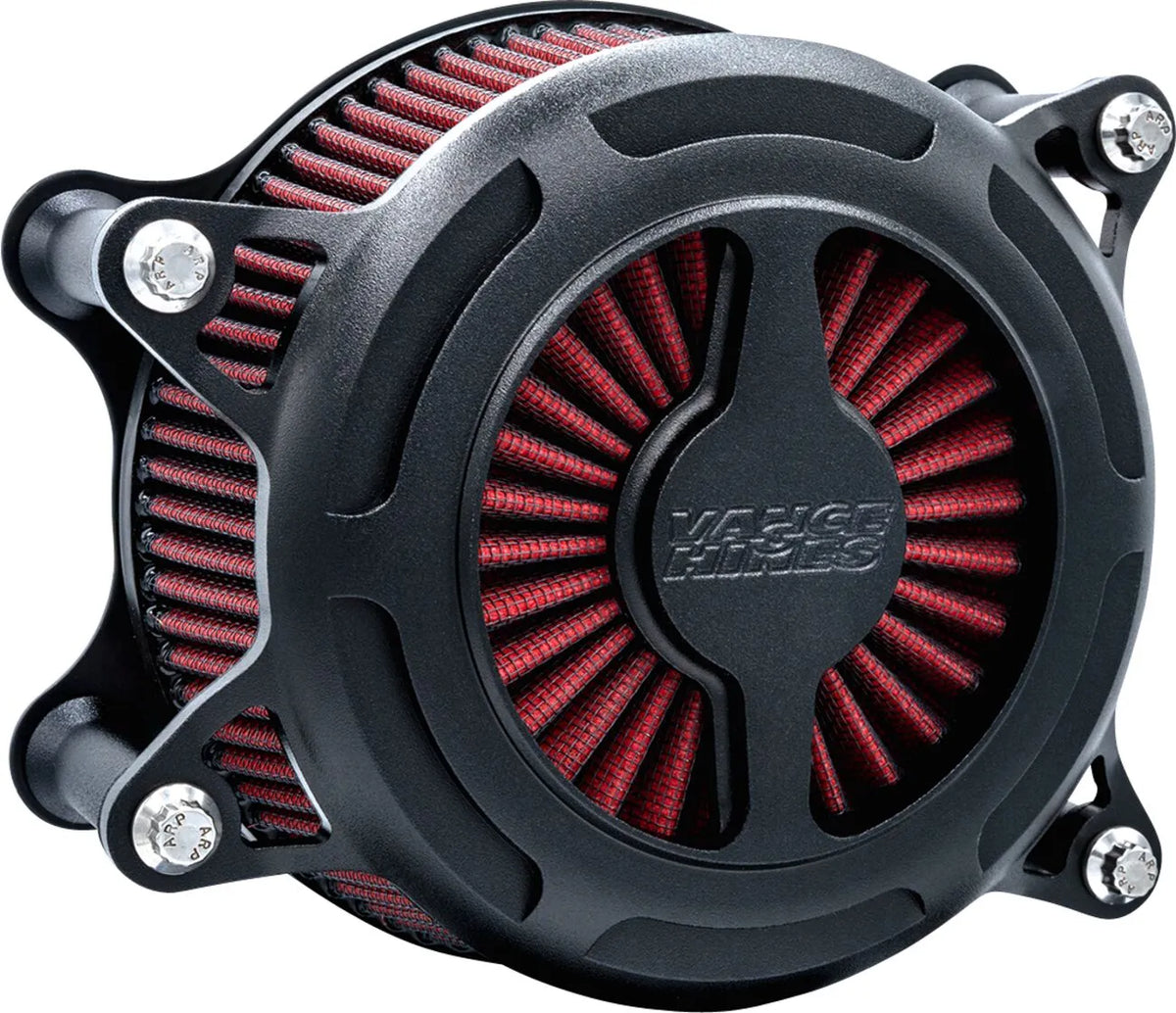 Vance & Hines VO2 Blade Air Intake - Twin Cam - Wrinkle Black