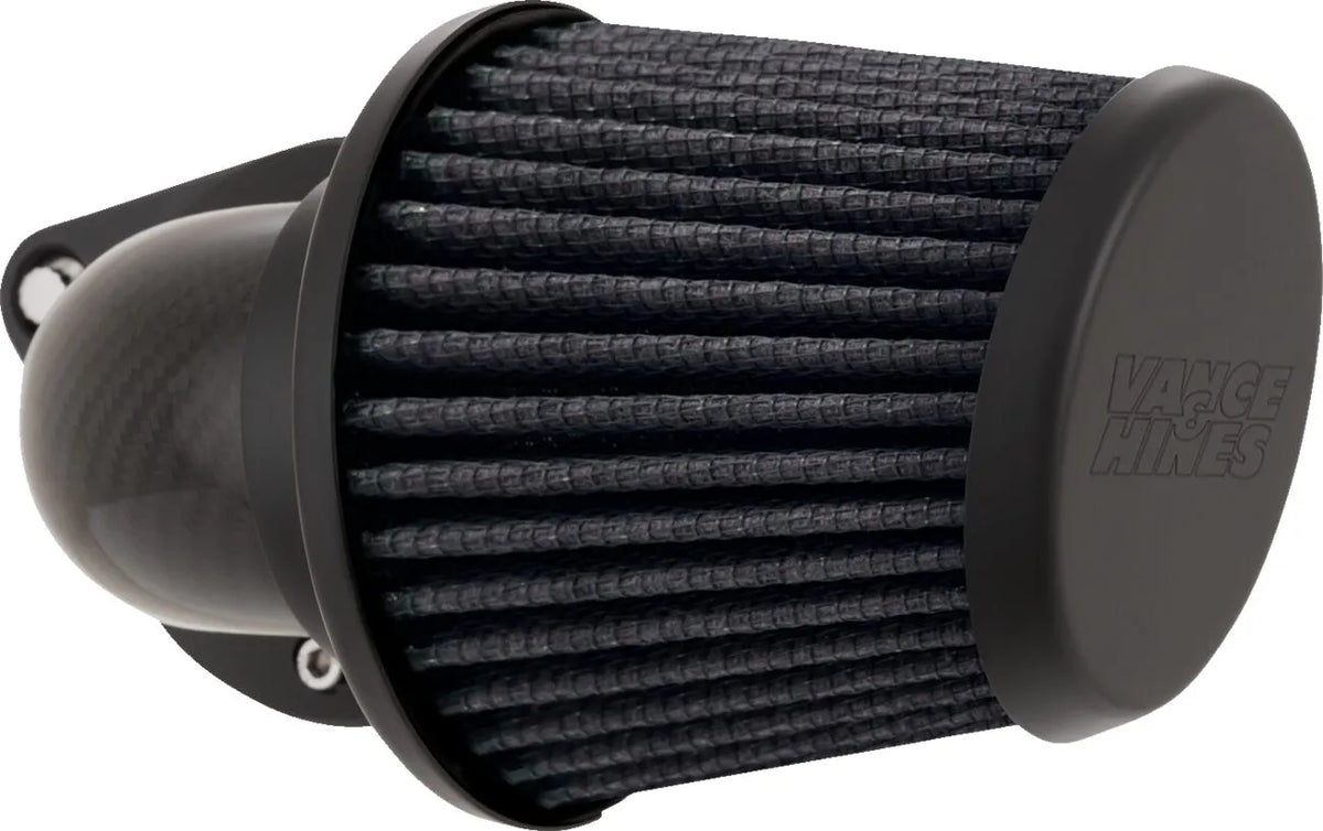 Vance & Hines VO2 Falcon Air Intake Kit - Sportster - Carbon Fibre Weave