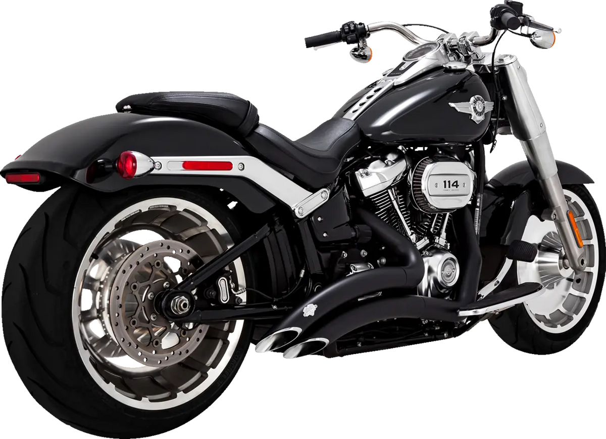 Vance & Hines Big Radius Exhaust System – Black – 46375