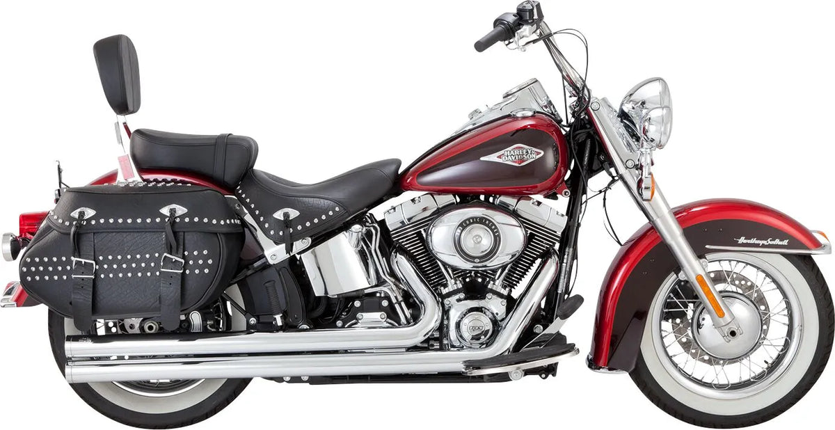 Vance & Hines 2-into-2 Big Shots Exhaust System – Chrome – 17323