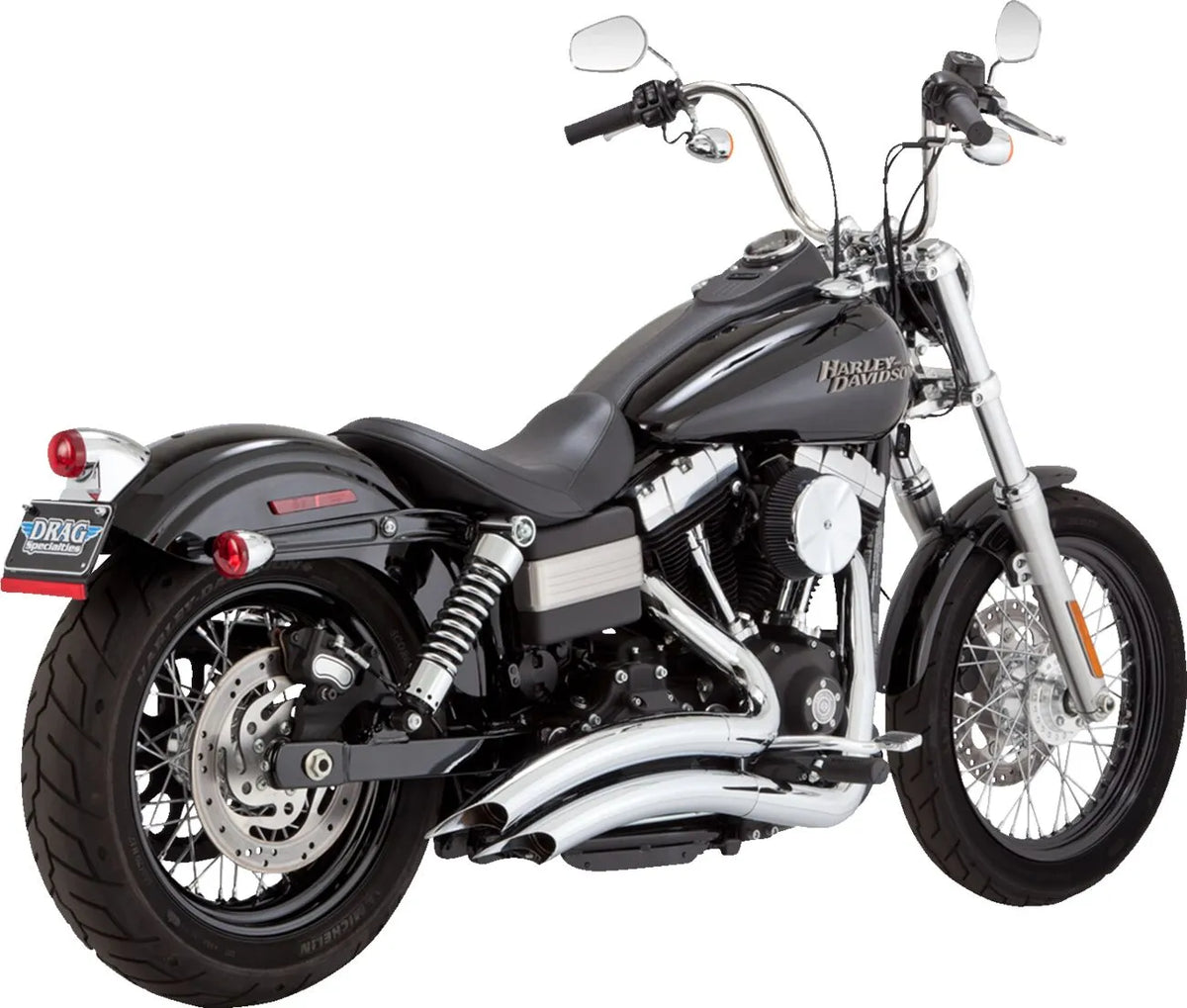 Vance & Hines 2-into-2 Big Radius Exhaust System – Chrome – 26081