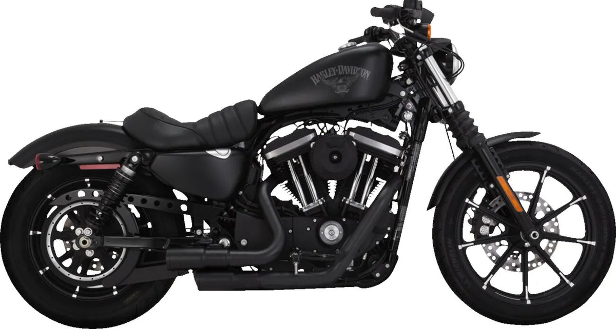 Vance & Hines Mini Grenades Exhaust System – Black, Matte – 46884