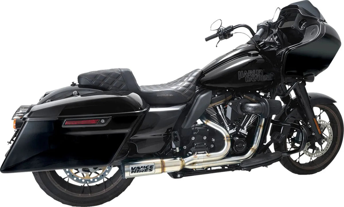 Vance & Hines 2-into-1 High Output PCX™ Exhaust System – Brushed – 27321-22