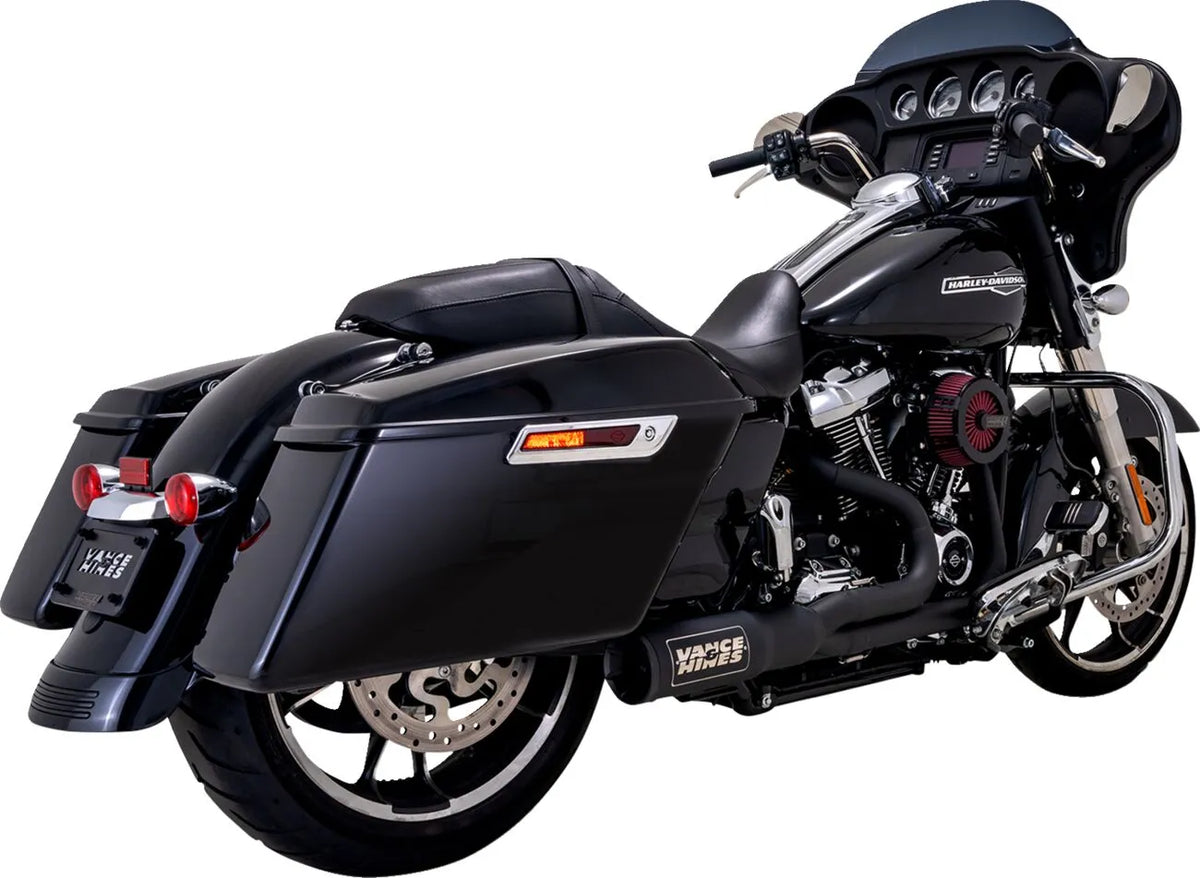 Vance & Hines 2-into-1 High Output PCX™ Exhaust System – Black, Matte – 47321-22