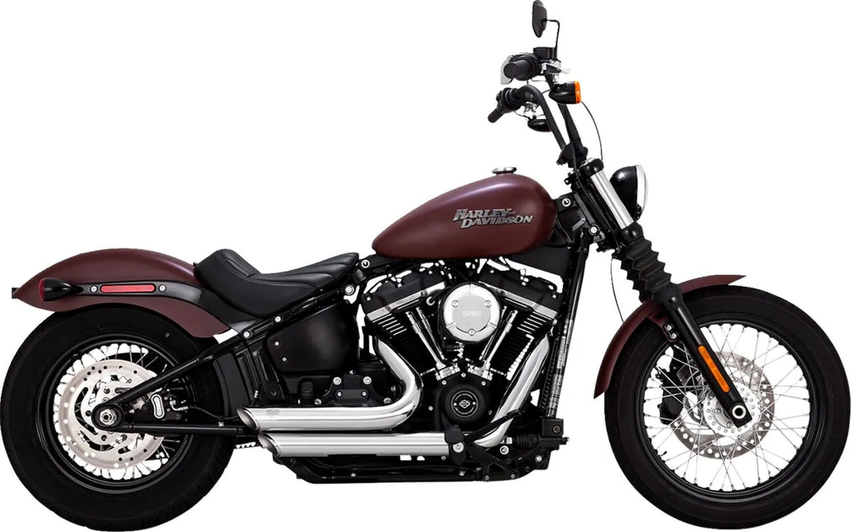 Vance & Hines Shortshots Staggered PCX™ Exhaust System – Chrome – 17333-22
