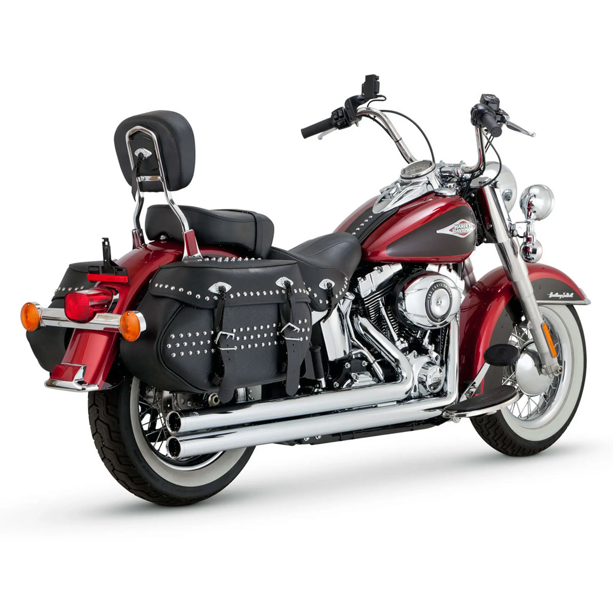 Vance & Hines Big Shots Long Exhaust System – Chrome – 17924