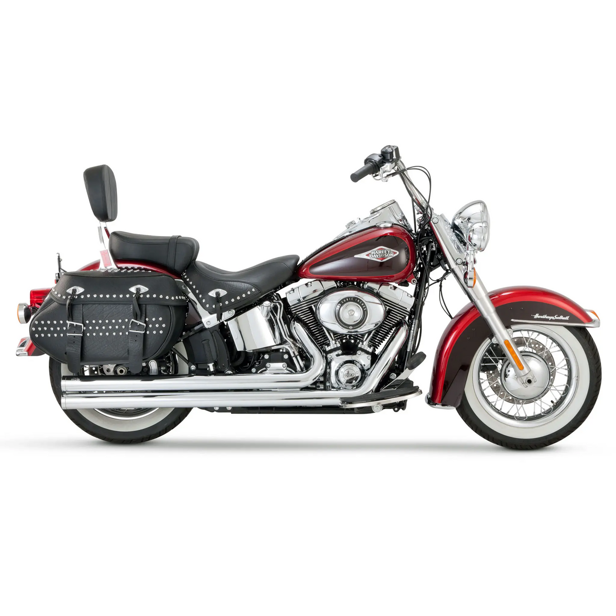 Vance & Hines Big Shots Long Exhaust System – Chrome – 17924