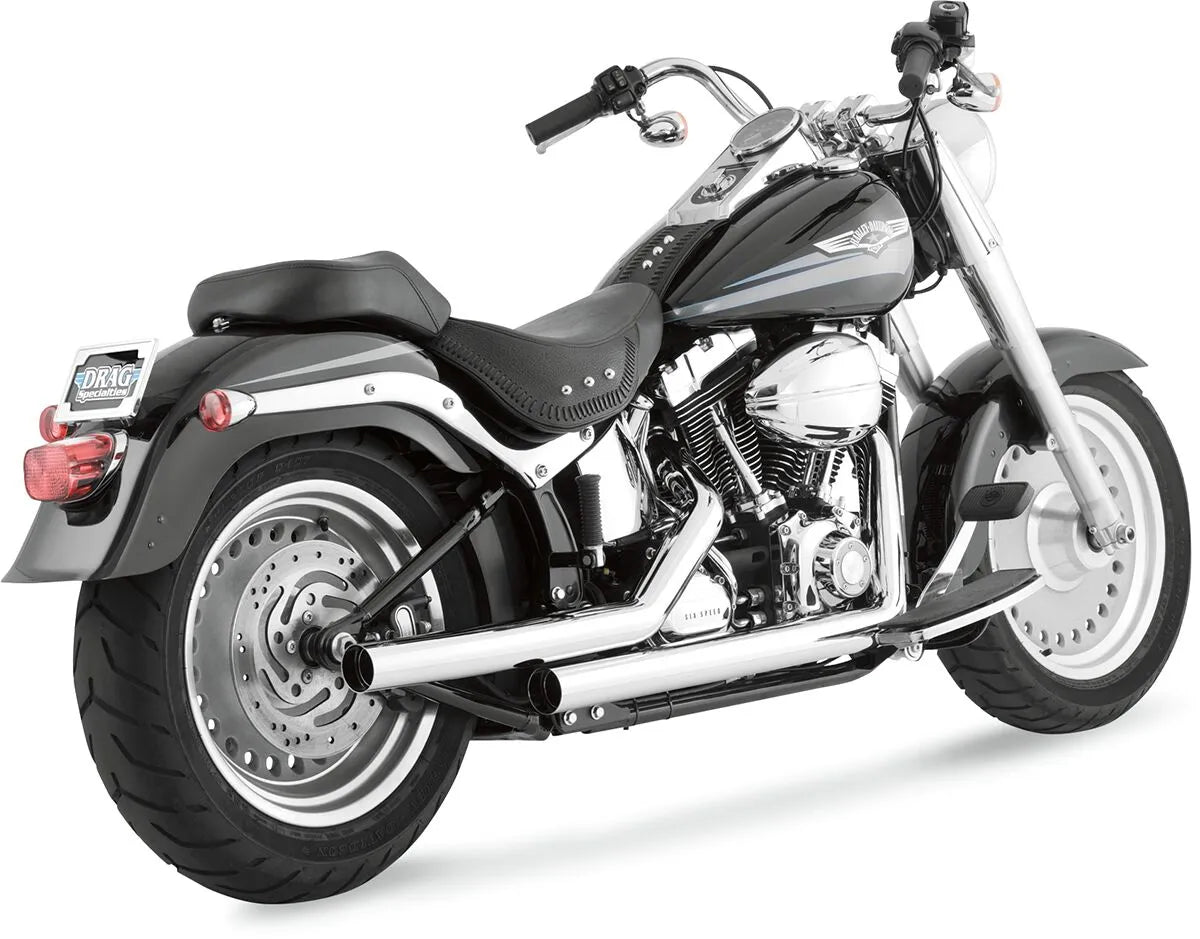 Vance & Hines Straightshots Exhaust System – Chrome – 17818