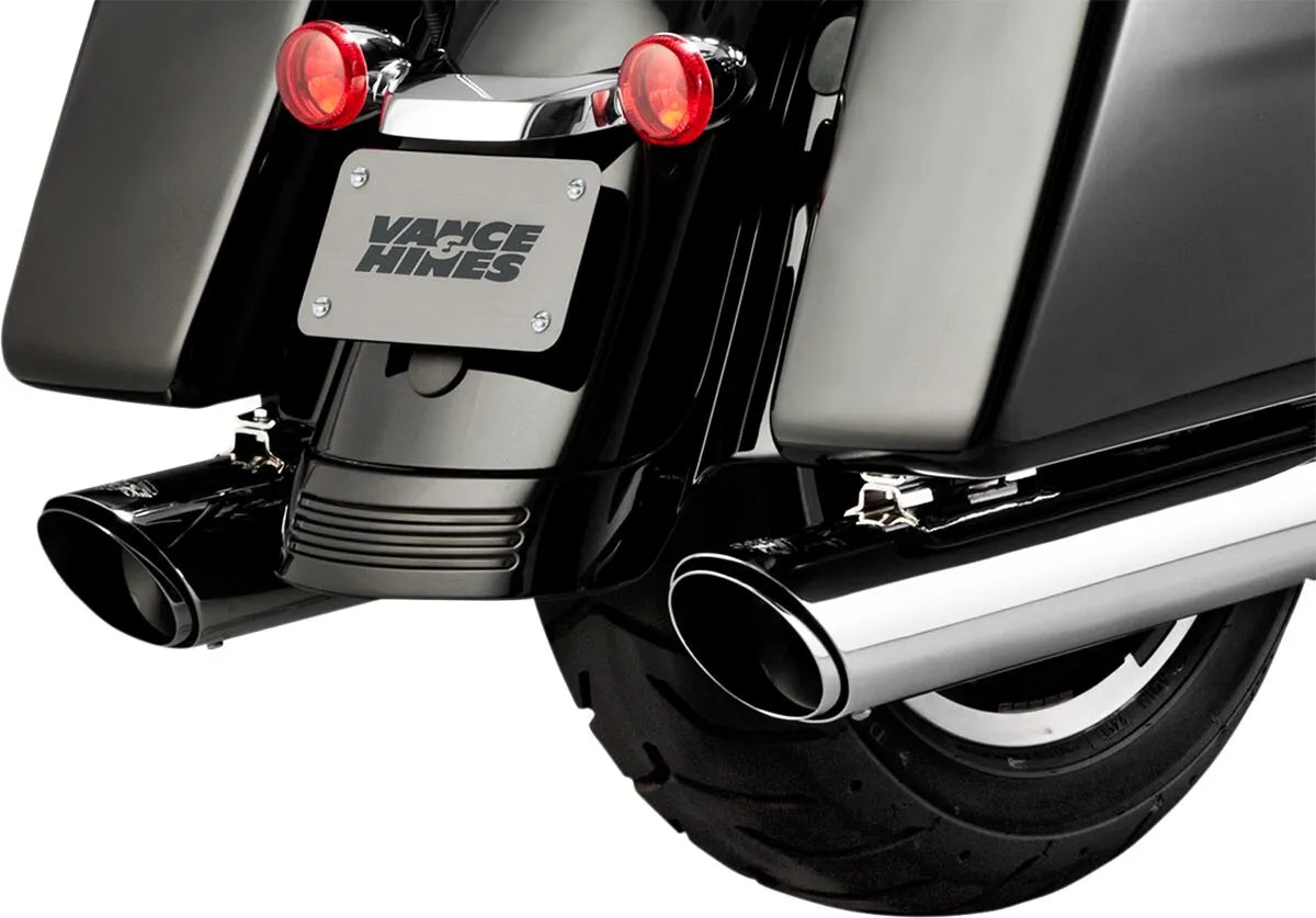 Vance & Hines Twin Slash Slip-On Muffler – Chrome – 16672