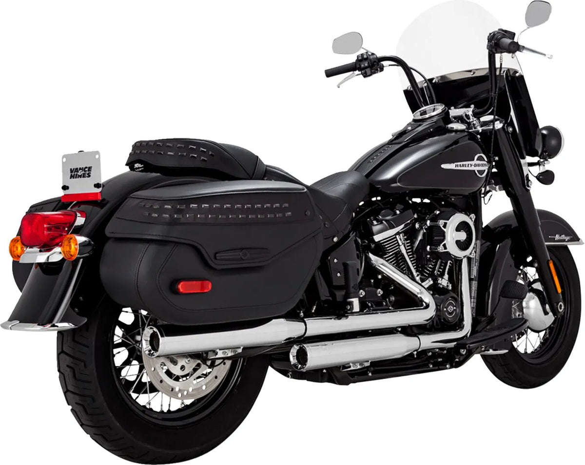 Vance & Hines Eliminator 300 Slip-On Mufflers – Chrome – 16316