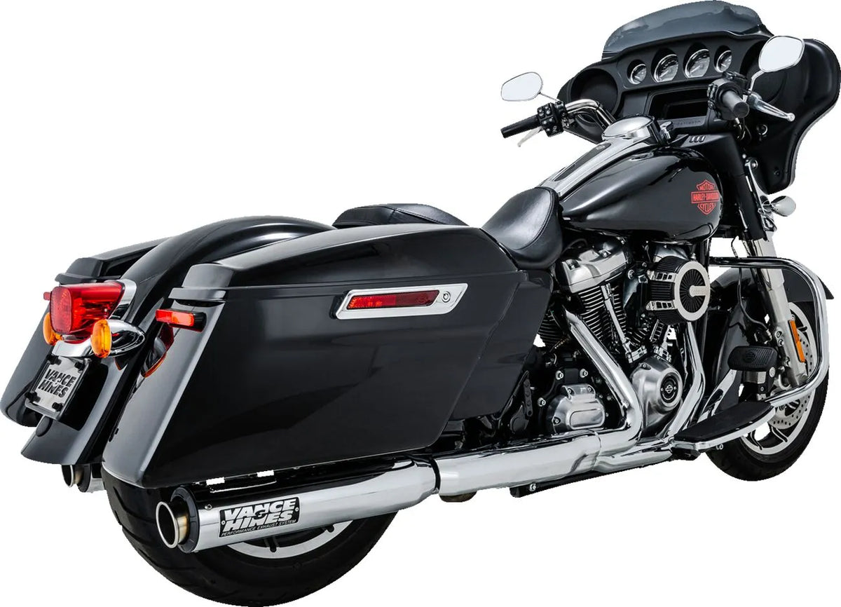 Vance & Hines Supersport Slip-On Mufflers – Chrome – 16721