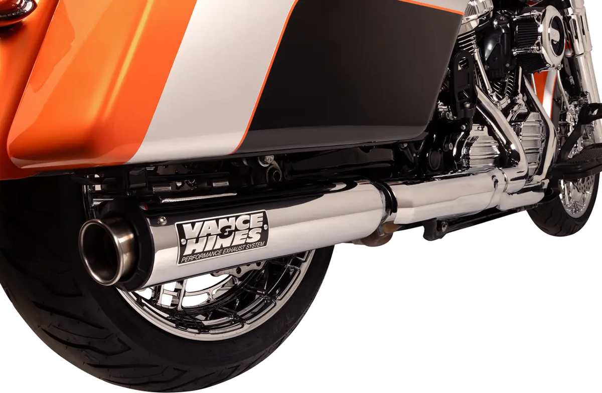 Vance & Hines Supersport Slip-On Mufflers – Chrome – 16721