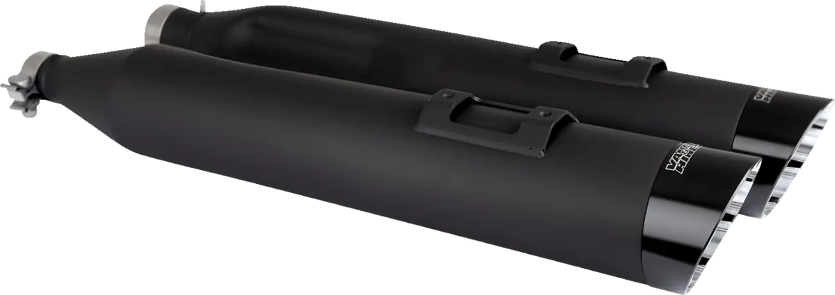 Vance & Hines Razorback 450 Slip-On Mufflers – Black – 47960