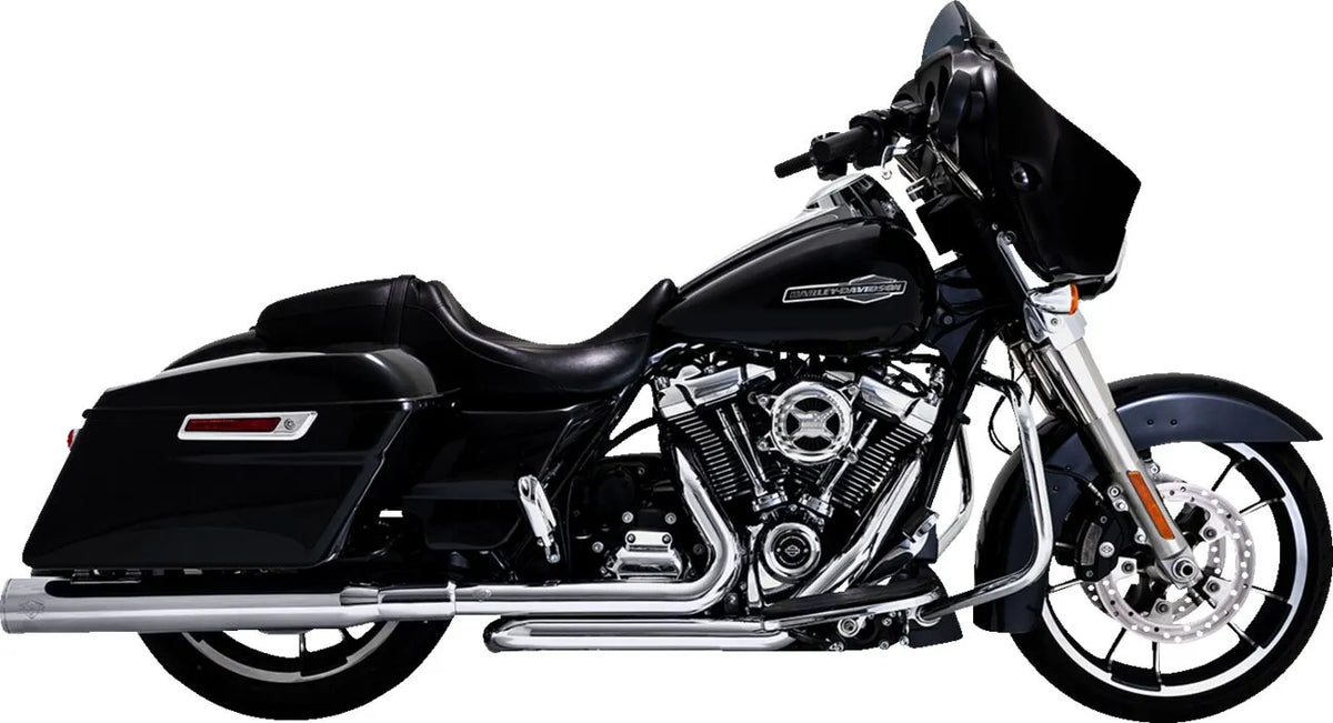 Vance & Hines Dresser Duals PCX™ Header System – Chrome, Silver – 17351