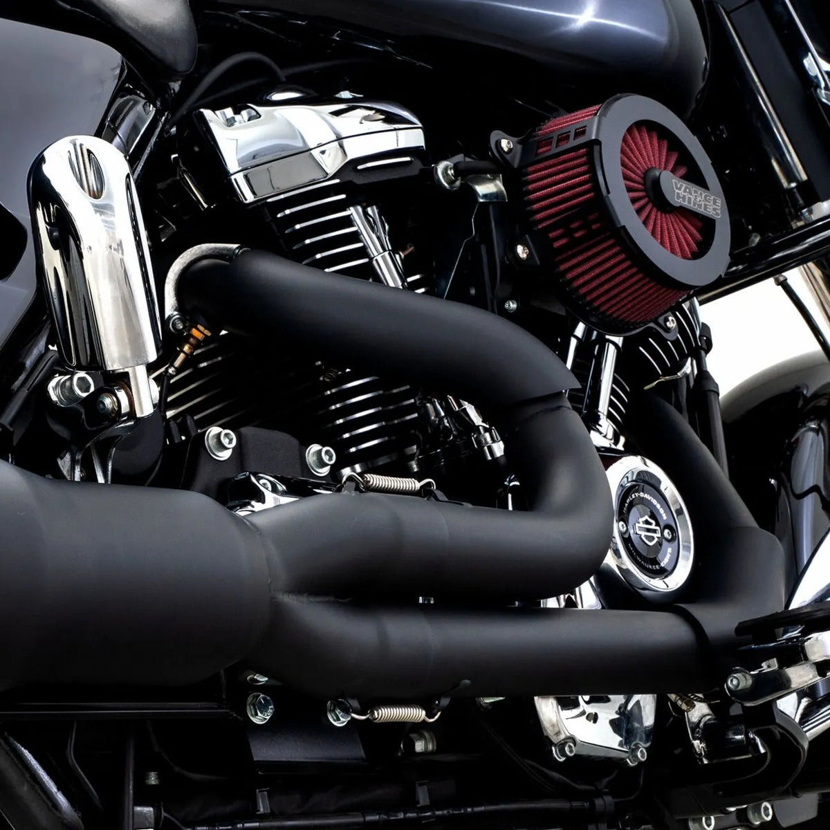 Vance & Hines Hi-Output RR Heat Shield Kit – Black, Matte – 60025