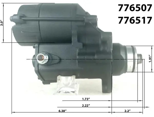 Terry Components Starter Motor — 776507