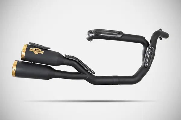Zard ZARD NIGHTSTER 975 120TH L.E. FULL EXHAUST SYSTEM 2:1:2 — ZHD025S00SBR-B