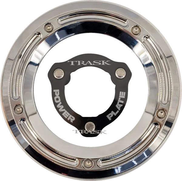 Trask Derby Cover and Power Plate Kit — TM-0051-CH-BK
