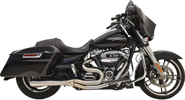Bassani Road Rage III 2-Into-1 Exhaust – Short Megaphone, Stainless Steel – gallery image 2
