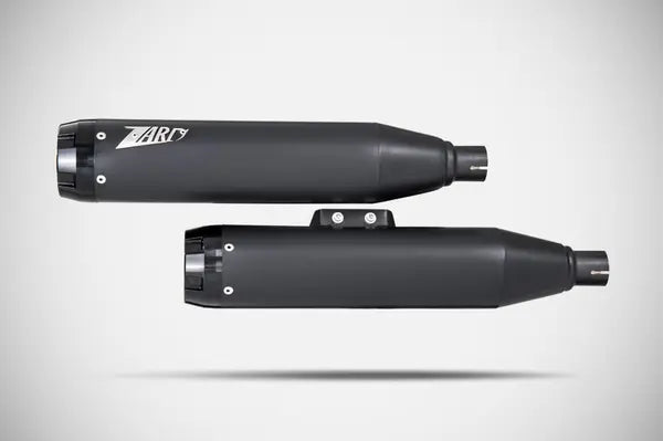 Zard Overlapped Slip-Ons Muffler for HD-HERITAGE CLASSIC — ZHD036S10SAO-B