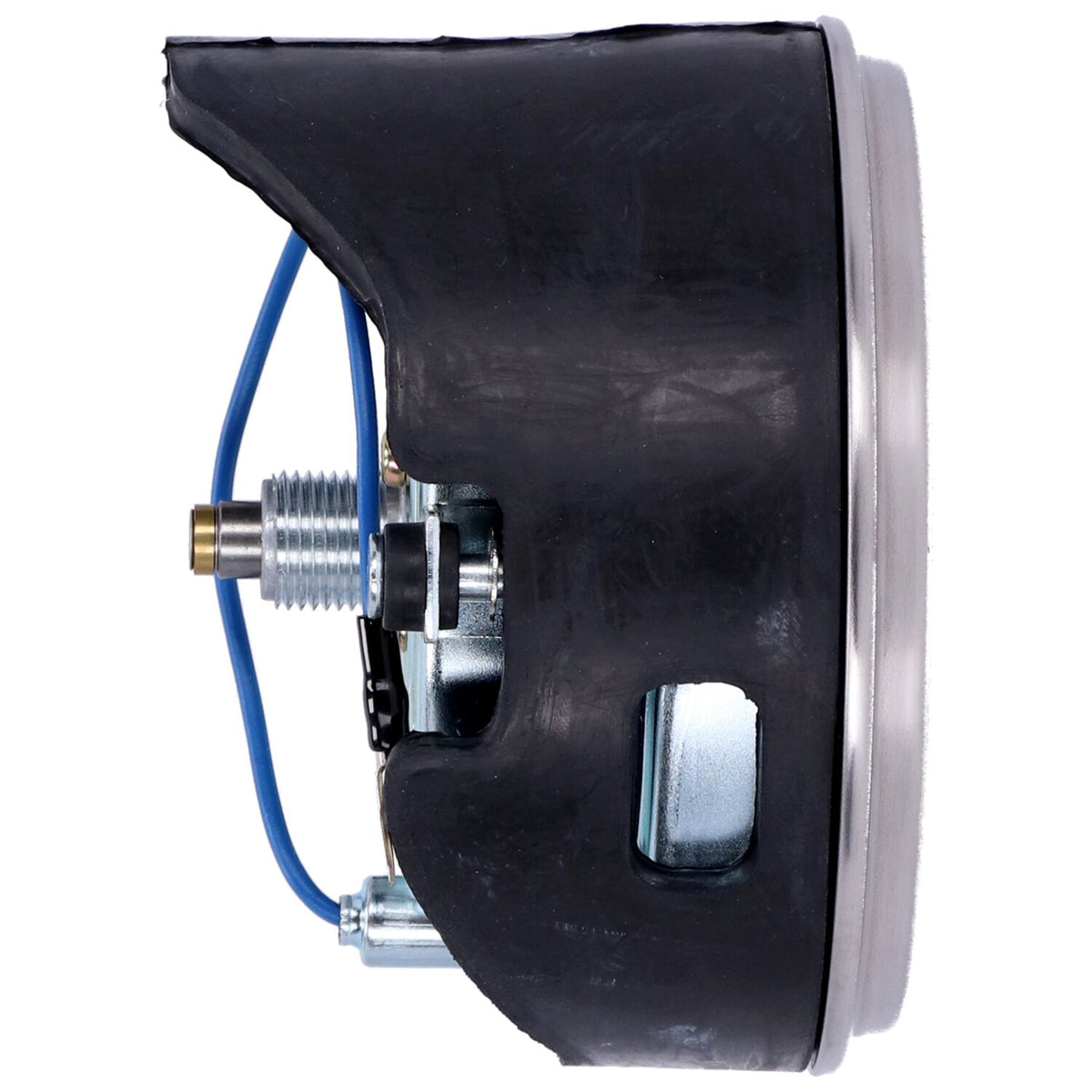 FL speedometer, '62-67 electra face', black/silver. 1:1 mph