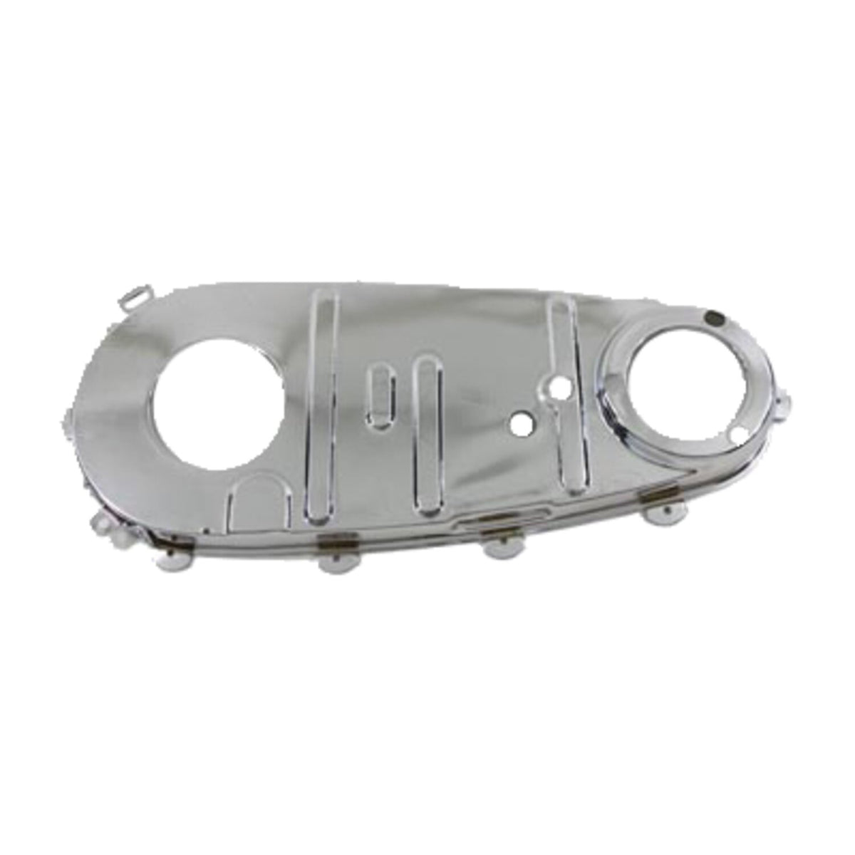 Steel inner primary cover. Chrome