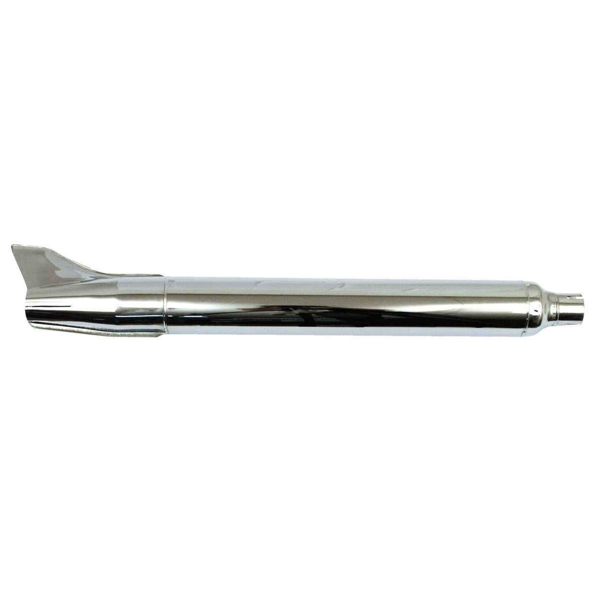 58-66 OEM style rocket Fishtail muffler 33" long chrome