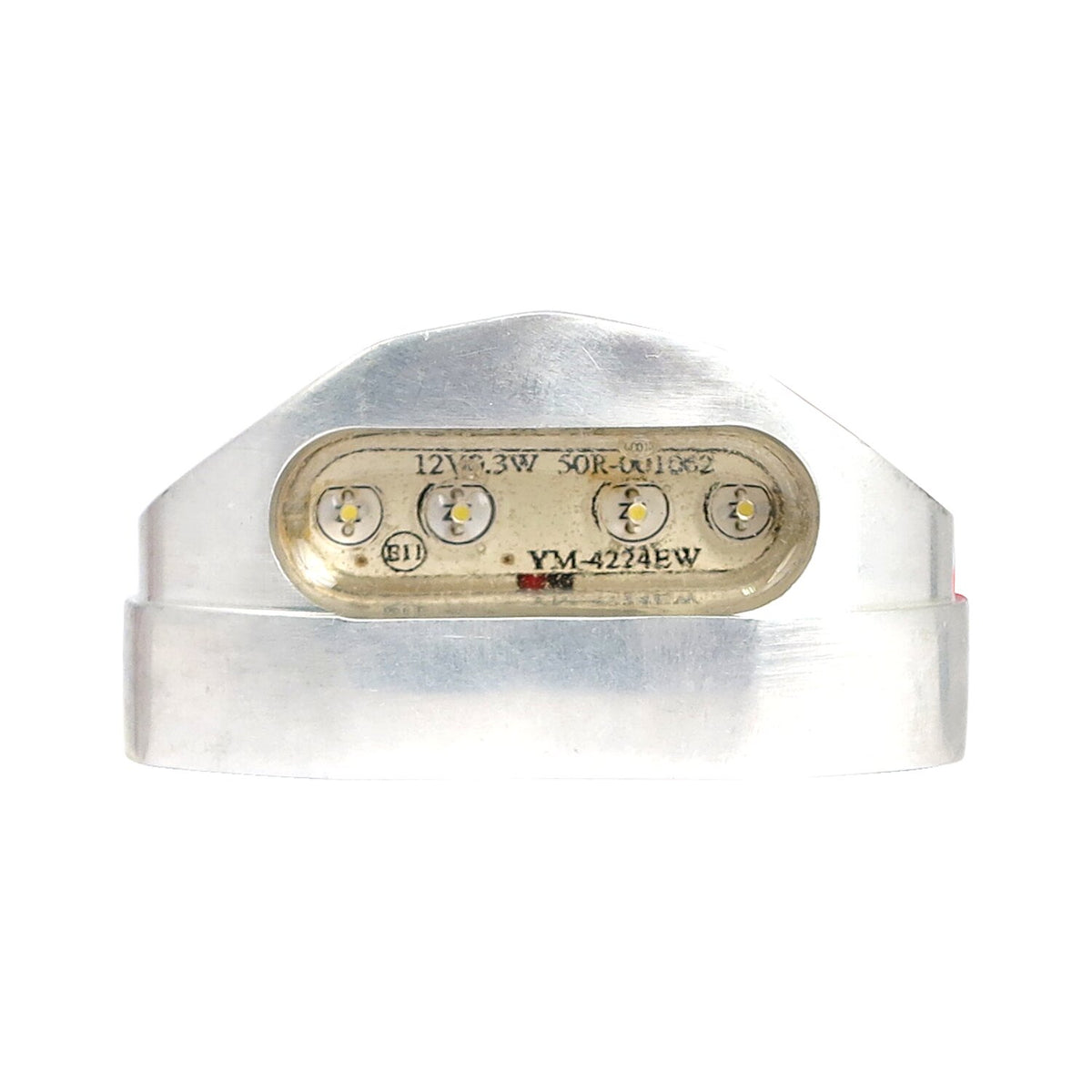 LED license plate light Hydro, chrome. ECE appr.