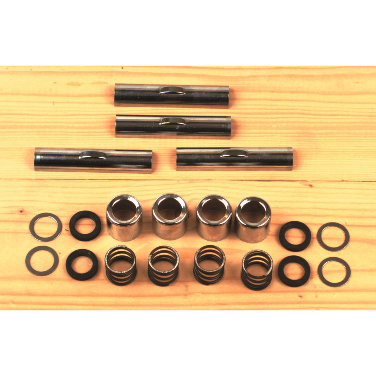 Colony, +.200" stroker upper pushrod cover kit. Chrome