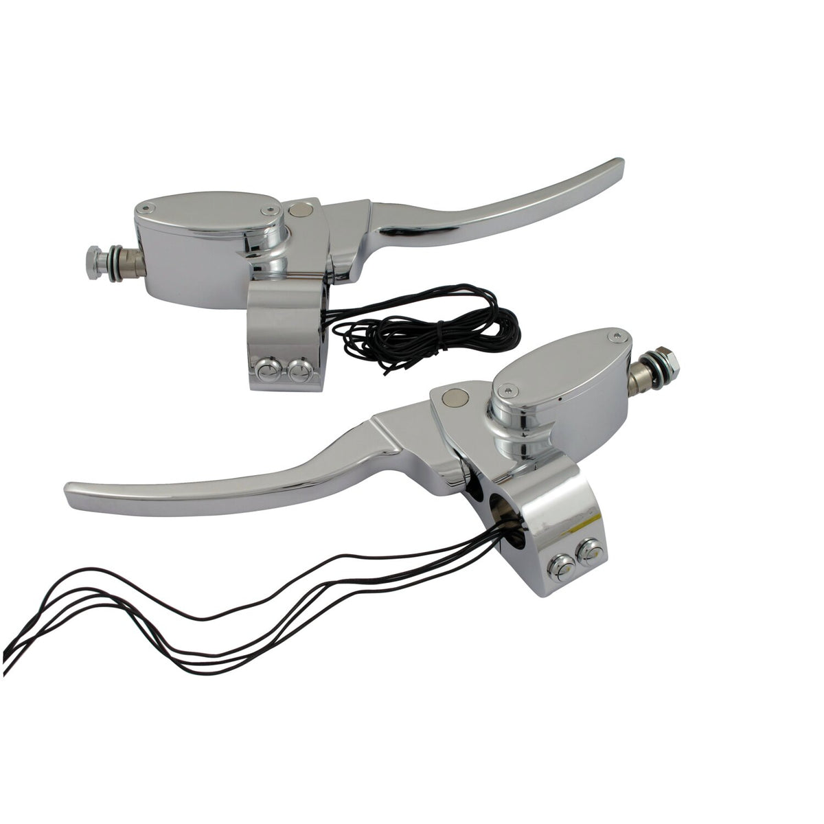 Custom handlebar control kit hydr. Clutch. Chrome