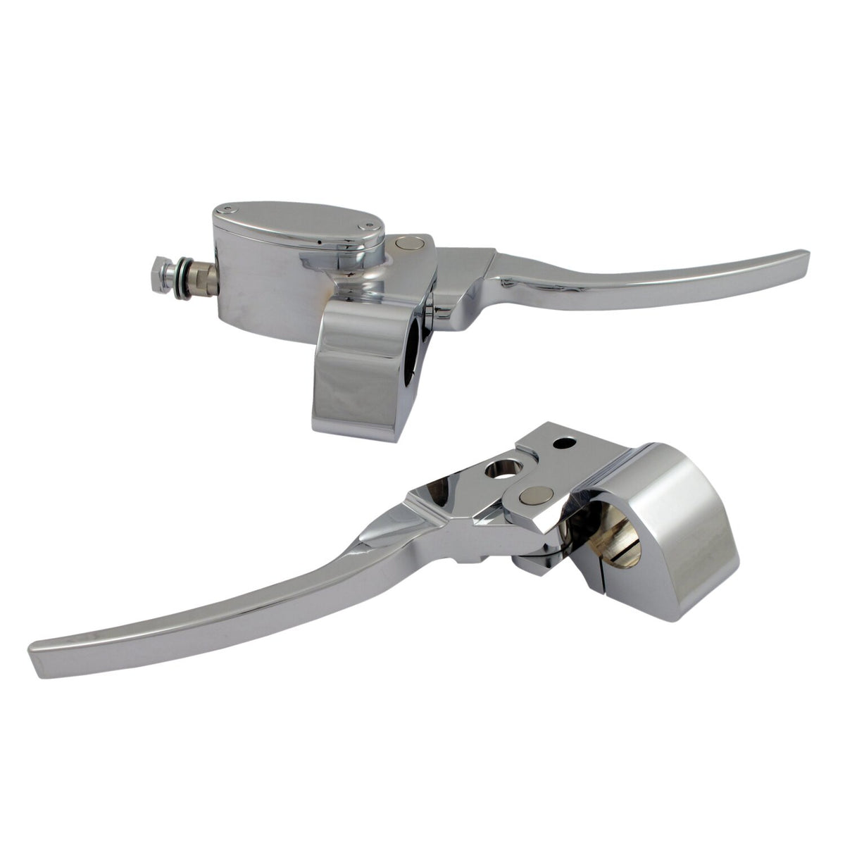 Custom handlebar control kit mech. Clutch. Chrome