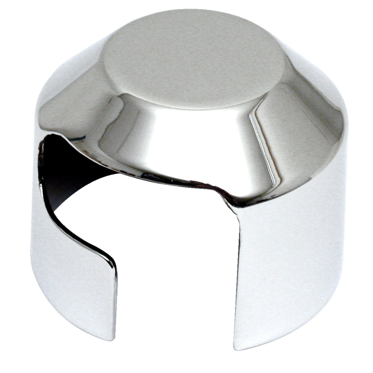 Solenoid end cover. Chrome