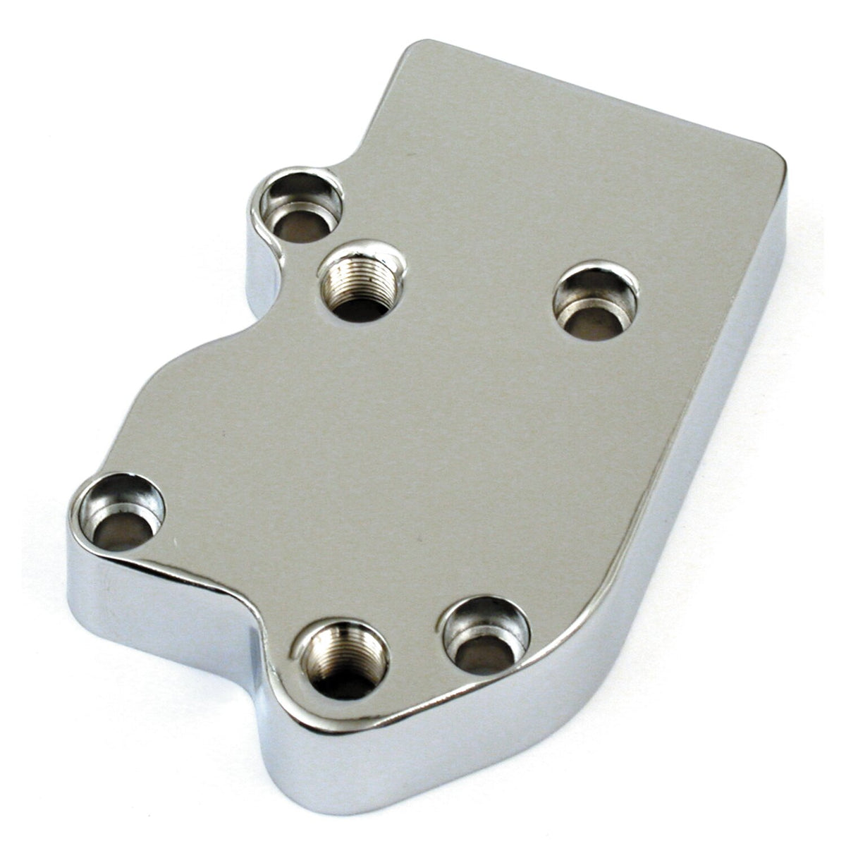 Oil pump cover, custom. Chrome