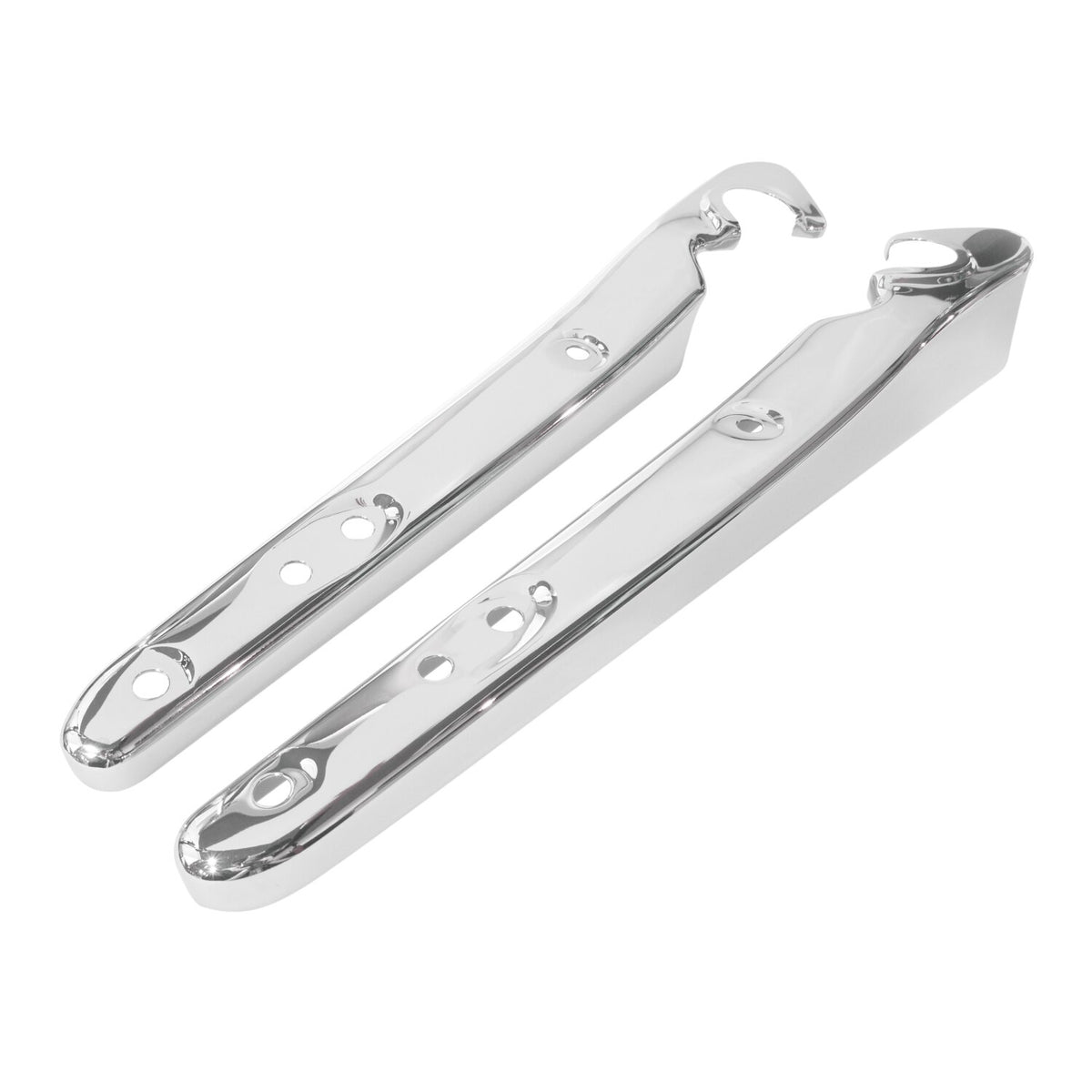 04-22 XL fender strut covers. Chrome