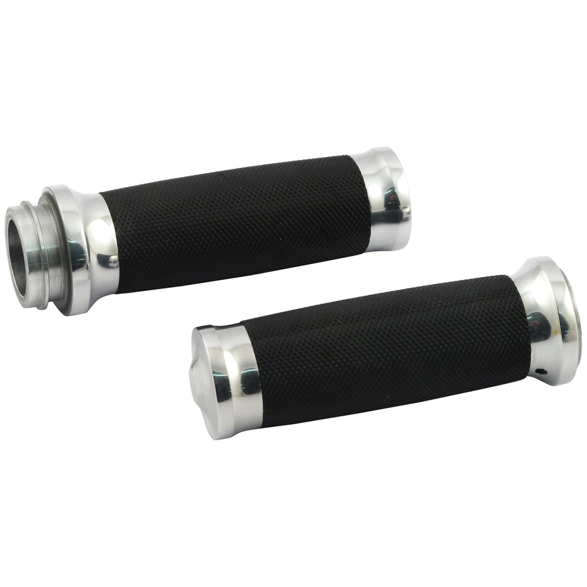 Handlebar grip set, Caliber. Polished