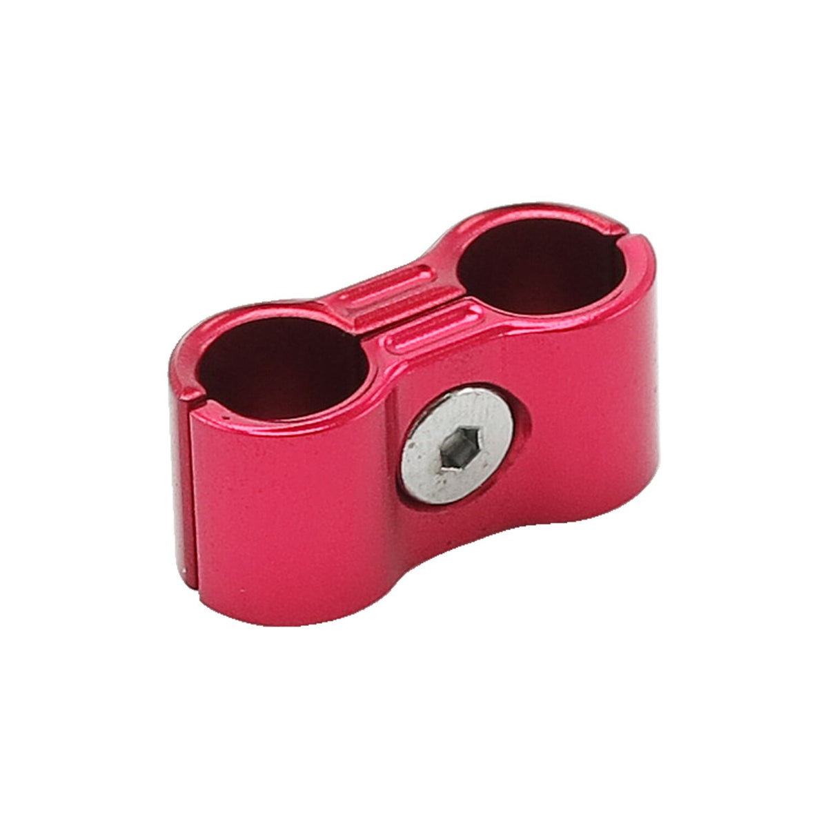 8mm spark plug wire separator. Grooved, red