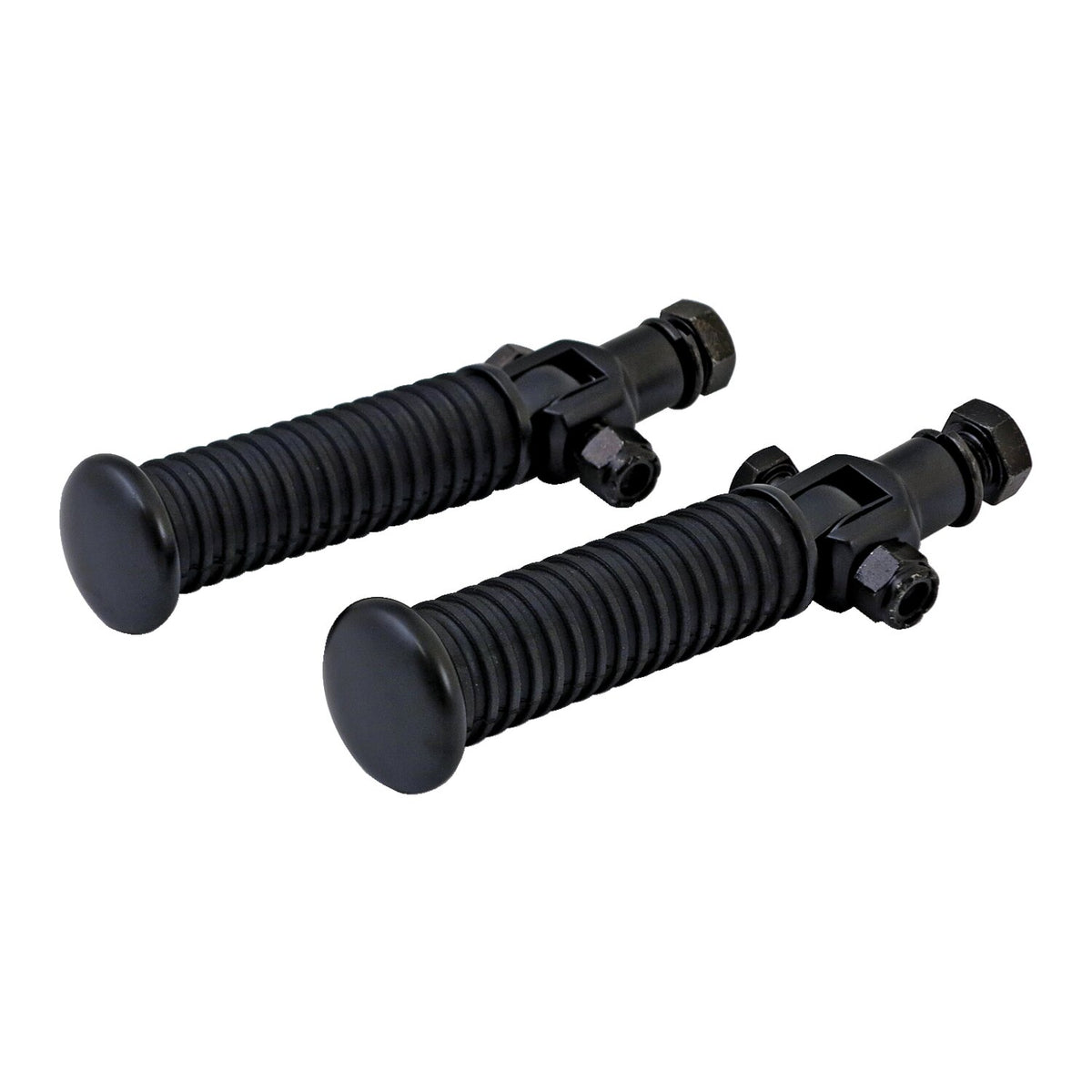 OEM style passenger foot peg kit. Black