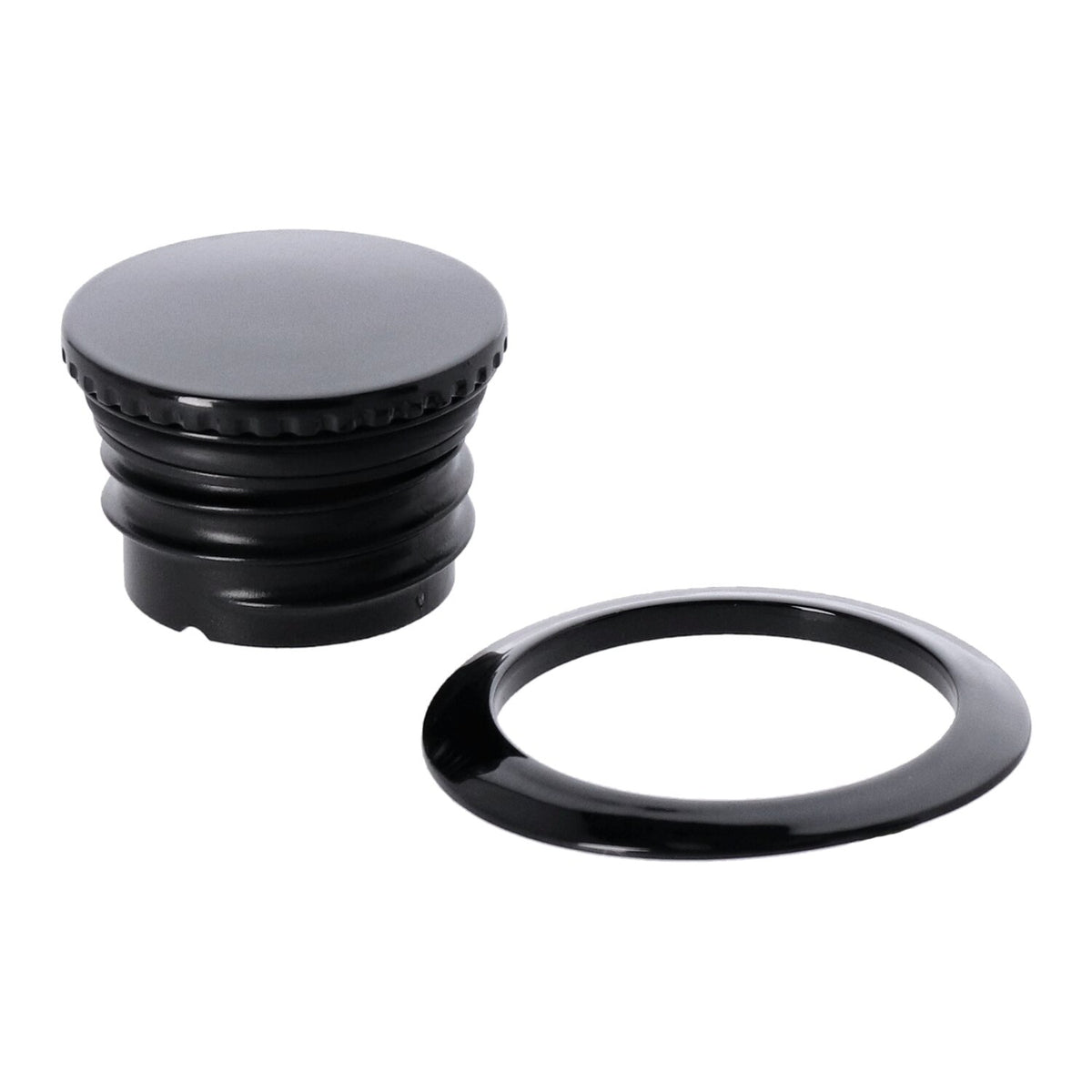Pop-up gas cap set. Black