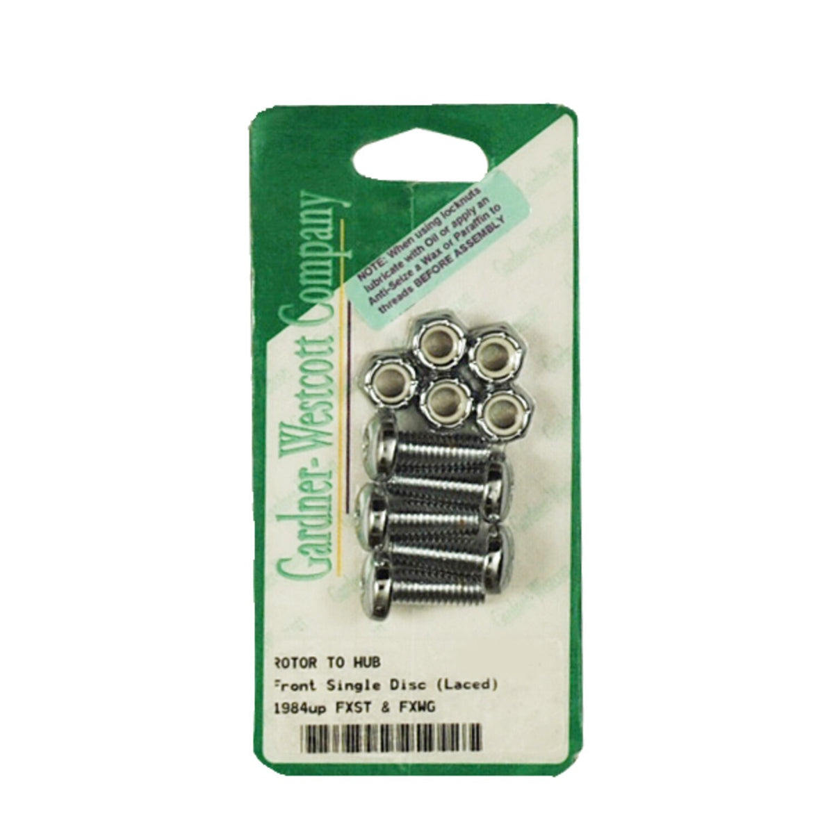 Brake rotor bolt kit, Torx
