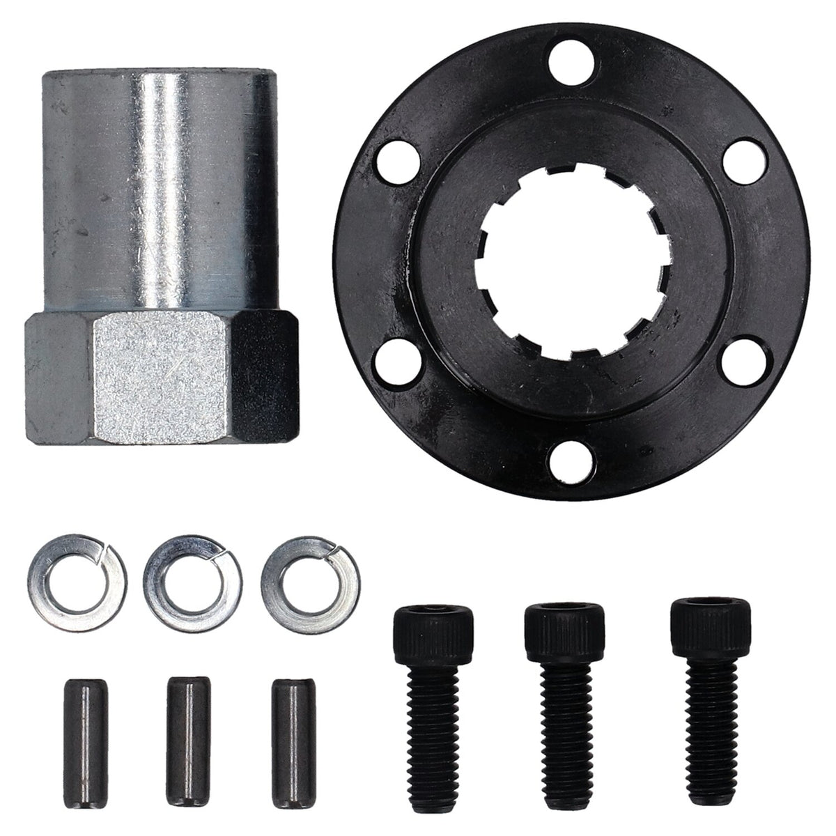 Bdl pulley offset insert & nut, 3/4"