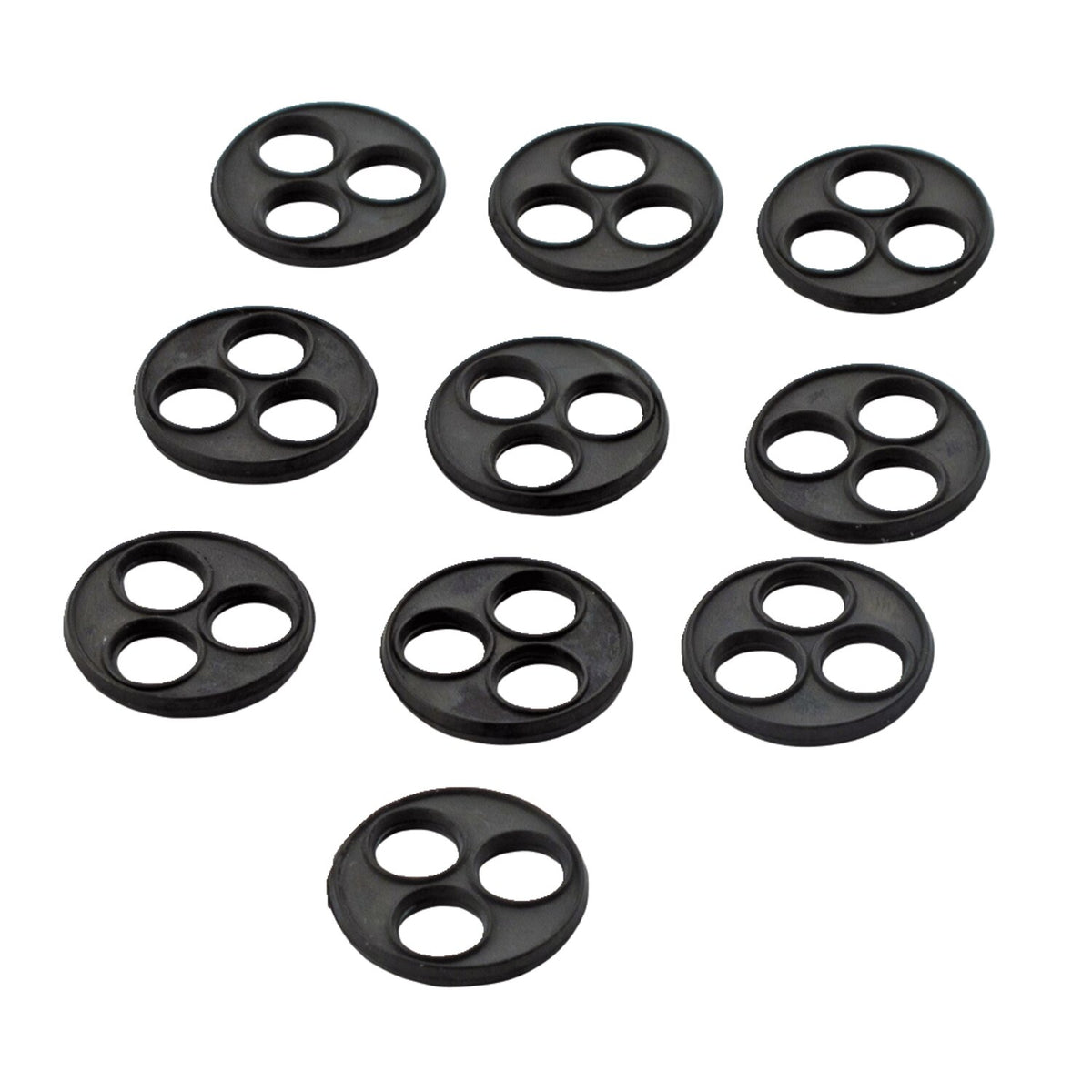 MCS, 3-hole viton discs for petcocks