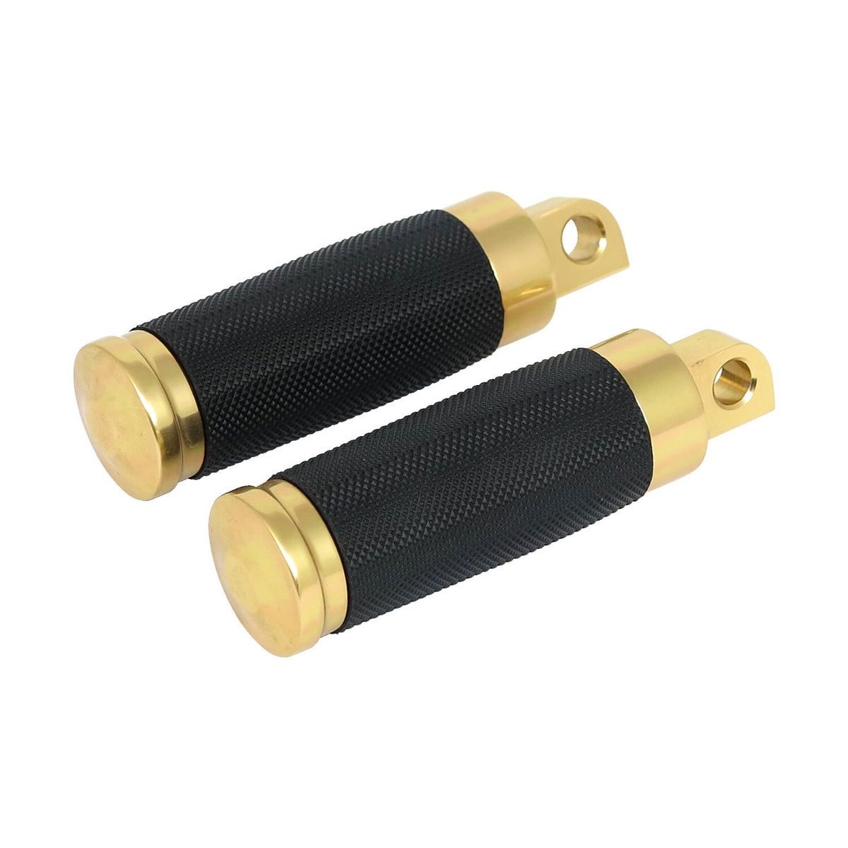Caliber footpegs, brass