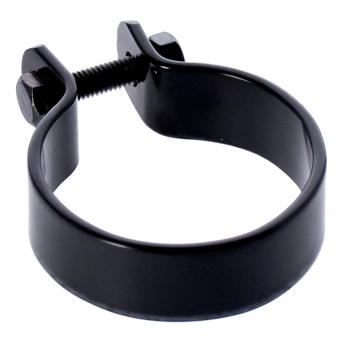 Muffler middle clamp 2" black
