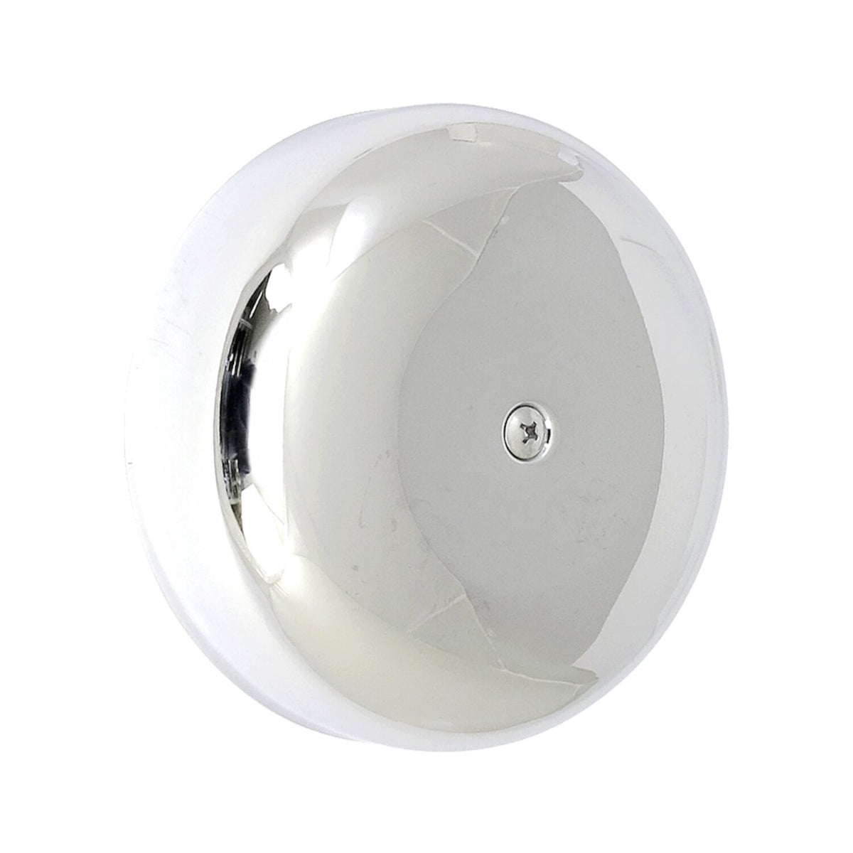 7" round air cleaner assembly. Chrome