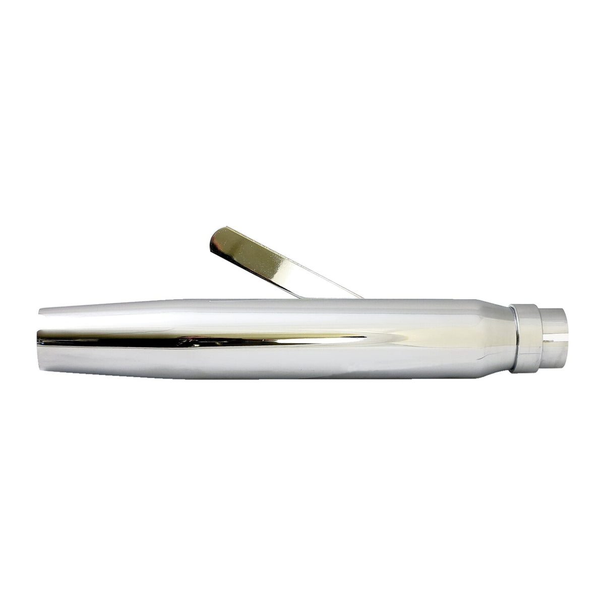 Tapered universal muffler16" long chrome