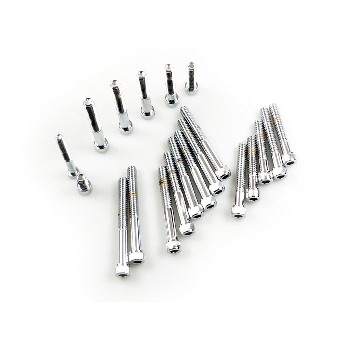XL side cover mount kit, chrome allen