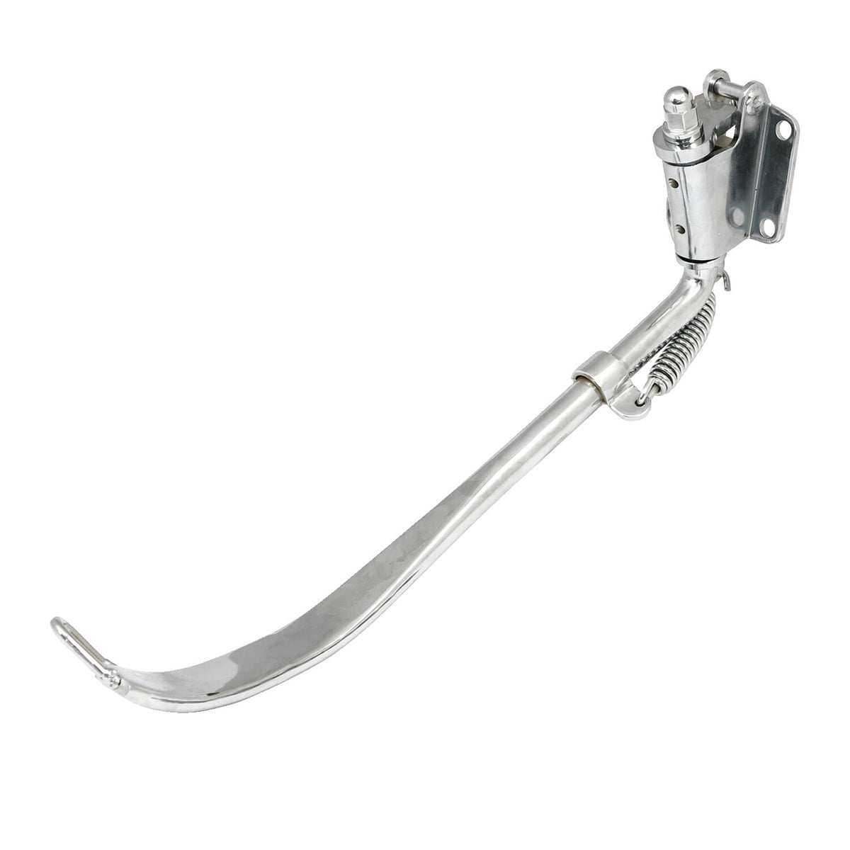 Jiffy stand kit. 1" shorter. Chrome