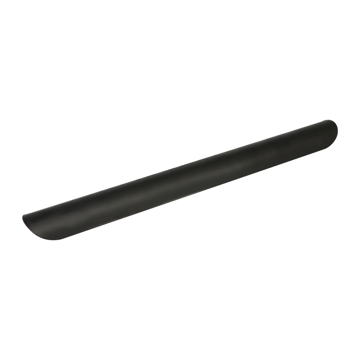 Universal smooth heat shield 18" long black
